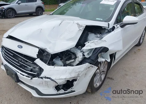 2019 Ford Fusion Se z USA, uszkodzony, nr VIN 3FA6P0HD8KR285231